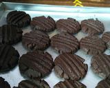 Foto langkah ke 3 dari resep Cookies Coklat gampang.
