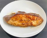 A picture of step 3 of Honey Grilled Halibut.