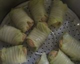 Foto langkah ke 5 dari resep Sawi Roll Isi Ayam Udang.
