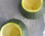 Foto del paso 2 de la receta: Calabacines redondos rellenos de pavo y verduras
