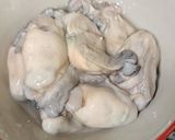 A picture of step 1 of Soft Oyster Omelet (Restaurant Style).