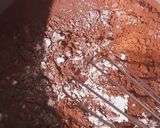 A picture of step 6 of Eggless Chocolate Cake.