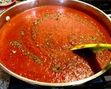 A picture of step 5 of Tomato Sauce.