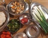 Φωτογραφία βήματος 1 της συνταγής 🌺 Κουνουπίδι κοκκινιστό με μύδια