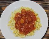 Foto langkah ke 3 dari resep Fusilli bolognese.