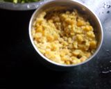 A picture of step 3 of Chana dal kheer.