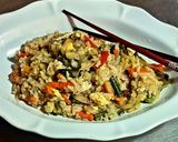 Foto del paso 6 de la receta: Comida China: Chow Fan 🇨🇳🀄🈴🥦🥕🌶️🍗🥢