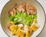 Foto langkah ke 8 dari resep Grilled Chicken with Caesar Salad.