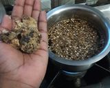 A picture of step 3 of Kashayam for cold and cough.