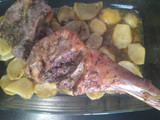 Paletilla al horno