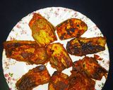 बैंगन फ्राई/ बैंगन भाजा (Baingan fry / Baingan bhaja recipe in hindi) रेसिपी चरण 2 फोटो