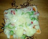 A picture of step 2 of Bread pokora.