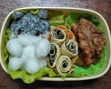 Foto langkah ke 4 dari resep Hamtaro Bento🐭.