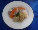Foto del paso 10 de la receta: Medallones de pollo relleno de tocino queso y salsa de pimiento con cebolla