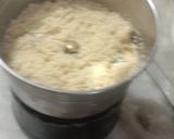 A picture of step 1 of Kaju katli.