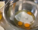 Une image de l'étape 5 de Gâteau moelleux aux pommes et oranges.