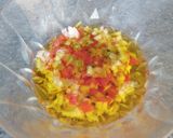 Foto del paso 2 de la receta: Ensalada de lentejas con piña y jamón