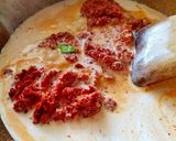 รูปขั้นตอนการทำที่ 4 ของ เมนู แกงเผ็ดน้ำข้นเนื้อติดมันพุงปลาแซลมอน😋😋