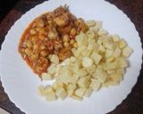 Foto del paso 9 de la receta Garbanzada con contramuslo de pollo en adobo