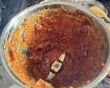 A picture of step 1 of Dates and cashew nut toffee.