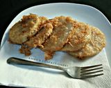 A picture of step 3 of Egg Coated Yam.