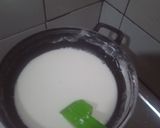 Foto langkah ke 2 dari resep Mochi isi wafer coklat (tanpa tepung ketan).