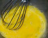 A picture of step 4 of Caramel Custard.