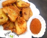 A picture of step 6 of Crispy yam and egg.
