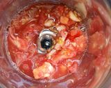 A picture of step 2 of Mediterranean Style Stuffed Tomatoes.