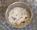A picture of step 2 of নারকেল সন্দেশ (Narkel sandesh recipe in bengali).