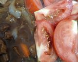 Gambar langkah 8 resipi Daging Kicap Semudah ABC.