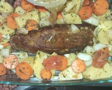 Foto del paso 6 de la receta: Mi solomillo al horno con patatas