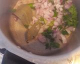 A picture of step 4 of Mutton biryani.