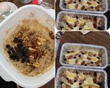 Hình bước làm 1 của món Bánh chuối hạt siêu bổ dưỡng. Eat clean