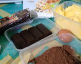 Foto langkah ke 1 dari resep Brownies panggang teflon.