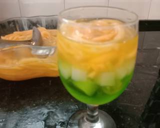 Es Blewah Nata de Coco langkah memasak 4 foto