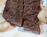 A picture of step 7 of Grilled Steaks with Compound Spread.