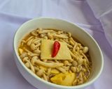 Foto langkah ke 4 dari resep Egg Tofu Jamur Shimeji Saus Tiram.