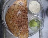 A picture of step 7 of Onion Rava Masala Dosa.