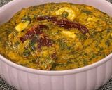 A picture of step 18 of Restaurant Style Lasooni Methi with Spring Onions & Nutty Paste.