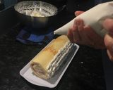 Une image de l'étape 6 de Bûche de Noël aux fruits rouges.
