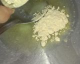 A picture of step 1 of Sooji Halwa.