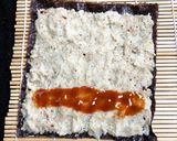 A picture of step 2 of Foxtail Millet Veg. Sushi Rolls - Fusion style.