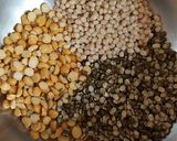 A picture of step 1 of Rajasthani Dal Dhokli.