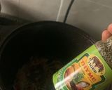 A picture of step 1 of Carrot rice.