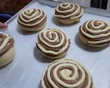 Foto langkah ke 6 dari resep Mexican Bun / Roti Boy isi cokelat.