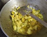 A picture of step 2 of Cauliflower posto.