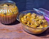 A picture of step 6 of Karonda pickle (Bihari style).
