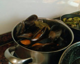 Foto del paso 3 de la receta: Mejillones al vapor