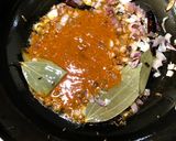 A picture of step 4 of Soya Matar Paneer.
